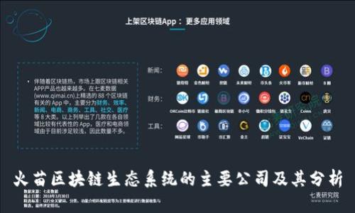 火苗区块链生态系统的主要公司及其分析